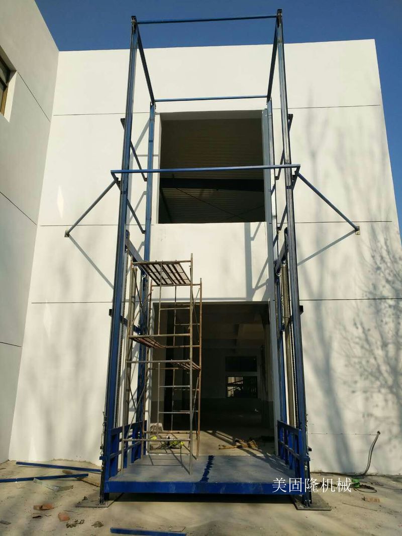 岳阳仓库专用导轨式升降货梯价格